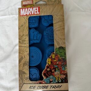 Marvel Comics Brown and Red Branded Ice Cube Tray Packaging